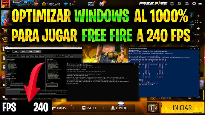 Optimización Free Fire
